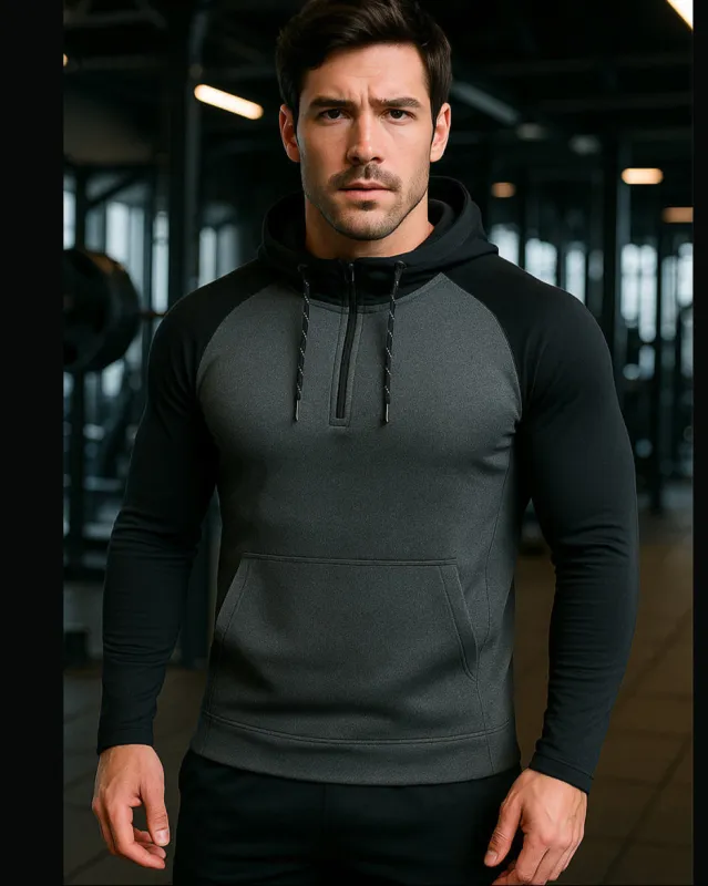 Men’s Long-Sleeve Hooded Active Top sold by Aha Selected