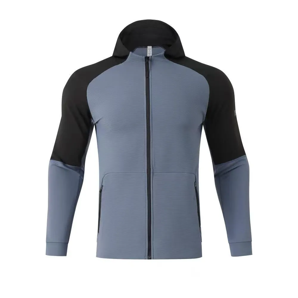 Men’s Full-Zip Hooded Sports Jacket sold by Aha Selected product image thumbnail 3