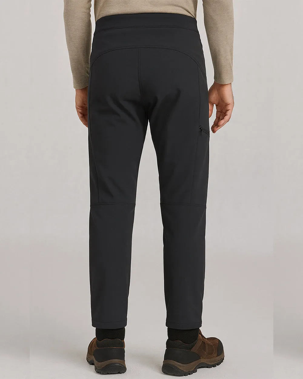 Men's Outdoor Fleece-Lined Water-Resistant Softshell Pants sold by Aha Selected product image thumbnail 2