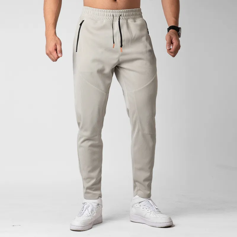 Men’s Casual Sport Tapered Joggers with Zipper Pockets sold by Aha Selected