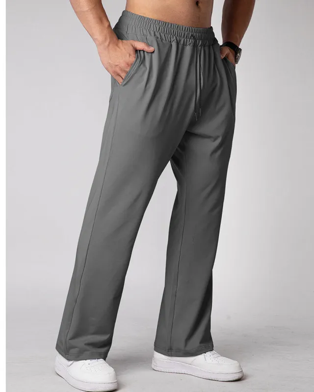 Men’s Quick-Dry Loose Fit Athletic Pants with Drawstring sold by Aha Selected