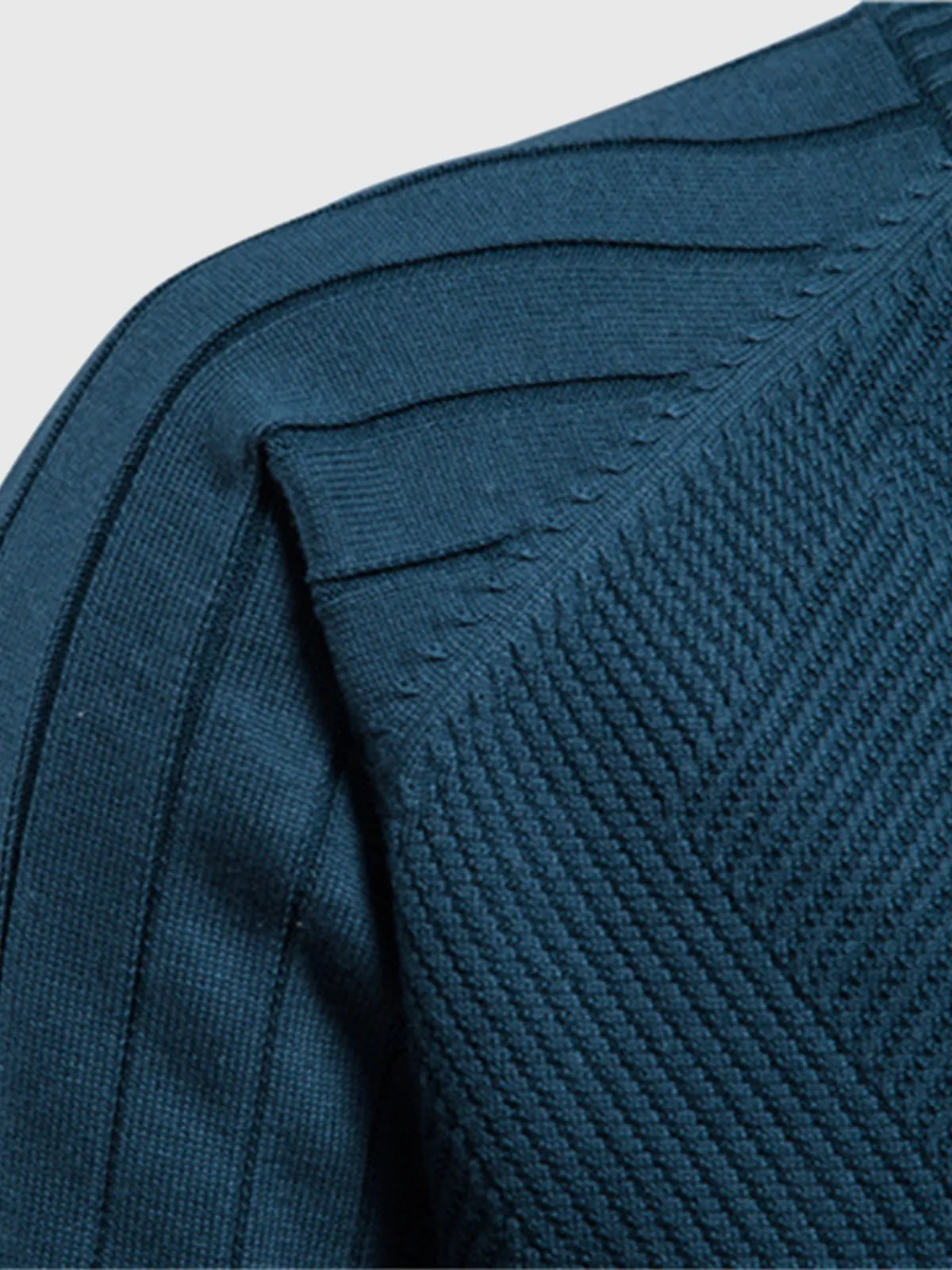 M's Jacquard Full-zip Sweater Cardigan sold by Aha Selected product image thumbnail 3