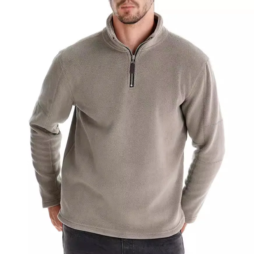 Men’s Warm Fleece Half-Zip Pullover sold by Aha Selected product image thumbnail 4