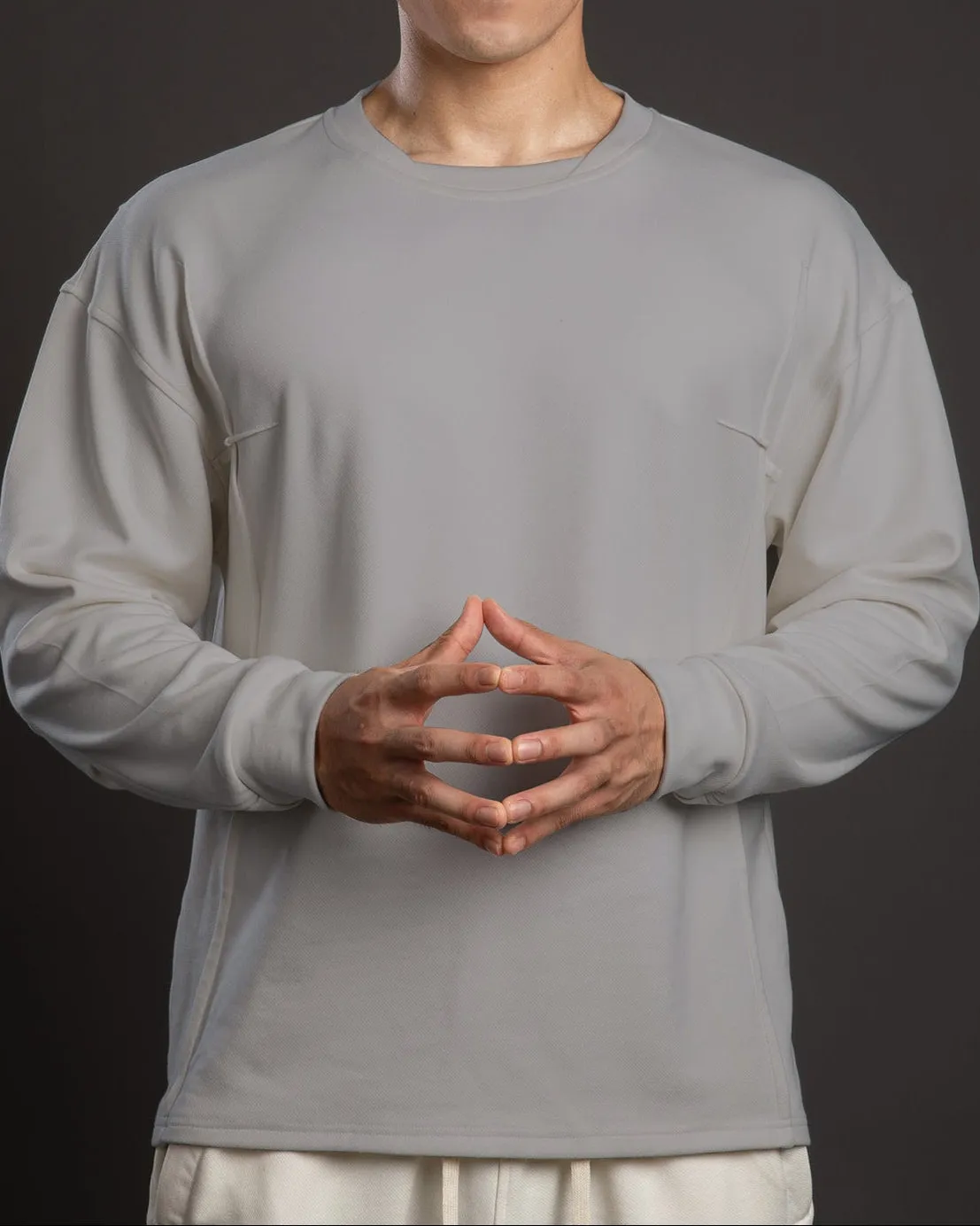 Soft Velvet Fleece Crewneck Sweatshirt sold by Aha Selected product image thumbnail 5