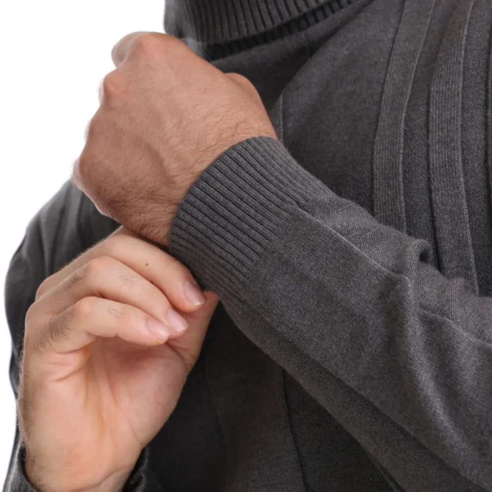 Basic Ribbed Turtleneck Sweater sold by Aha Selected product image thumbnail 5