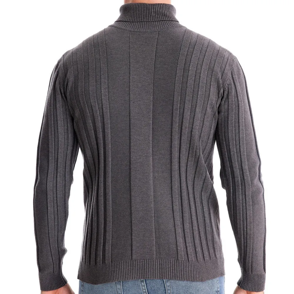 Basic Ribbed Turtleneck Sweater sold by Aha Selected product image thumbnail 3
