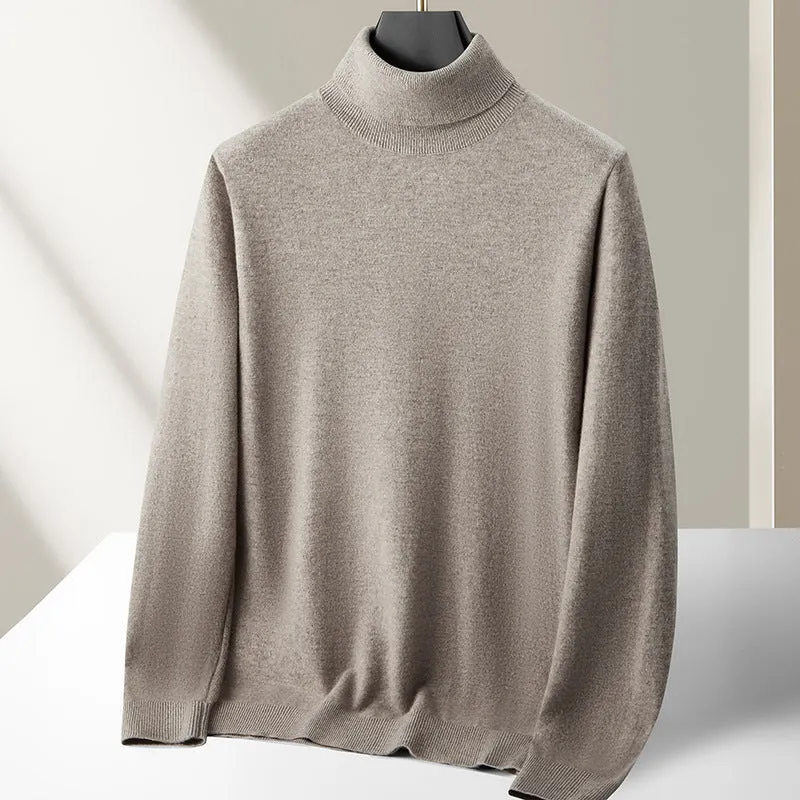 100% Wool Turtleneck Base Layer Sweater sold by Aha Selected product image thumbnail 3