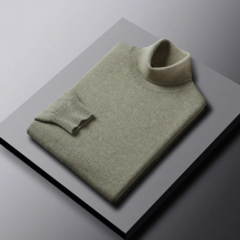 100% Wool Base Layer Turtleneck Merino Sweater sold by Aha Selected product image thumbnail 5