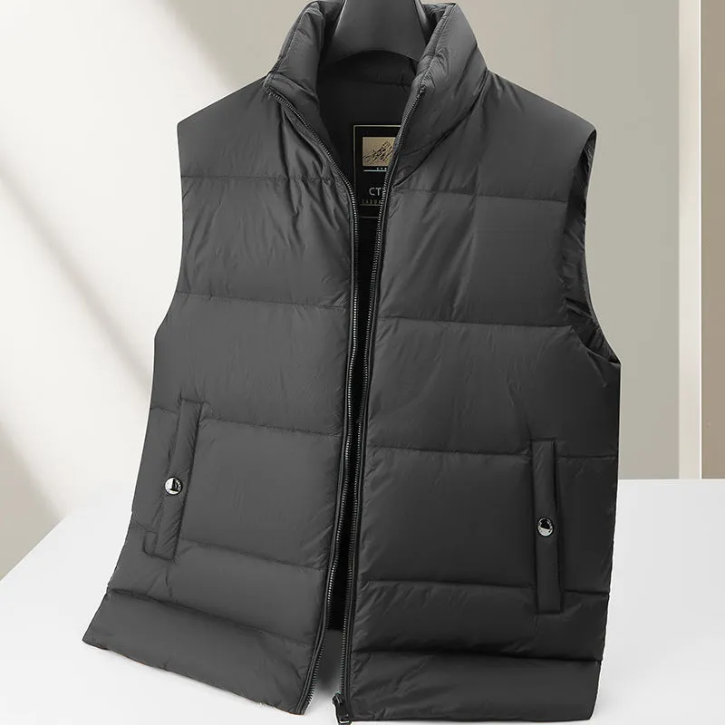 Men’s 90% Down Puffer Vest sold by Aha Selected product image thumbnail 4
