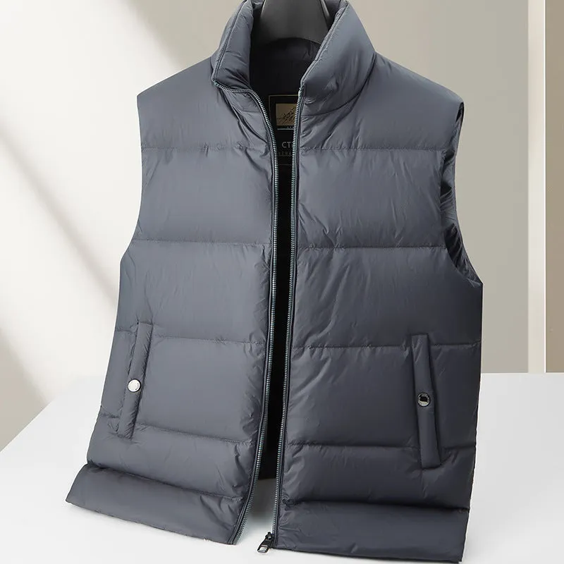 Men’s 90% Down Puffer Vest sold by Aha Selected