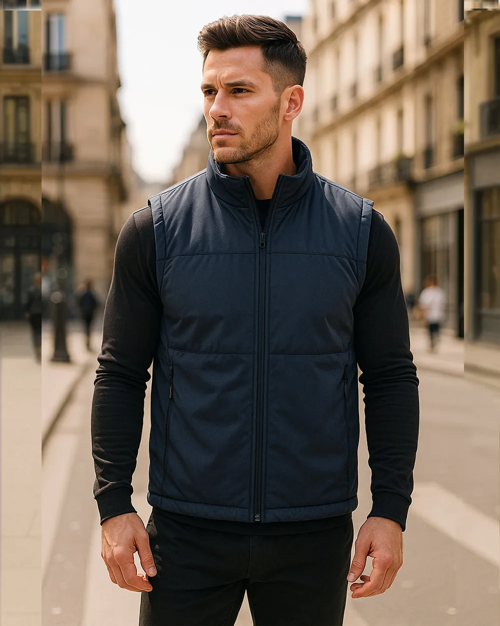 Reversible Fleece-Lined Utility Vest sold by Aha Selected product image thumbnail 3