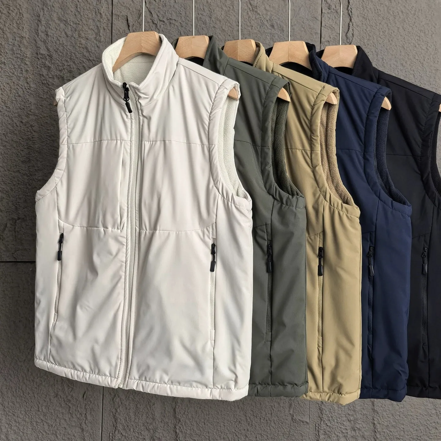 Reversible Fleece-Lined Utility Vest sold by Aha Selected product image thumbnail 5