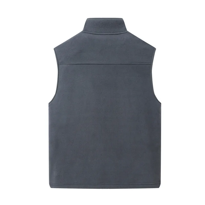 Fleece Outer & Sherpa-Lined Thermal Vest sold by Aha Selected product image thumbnail 3