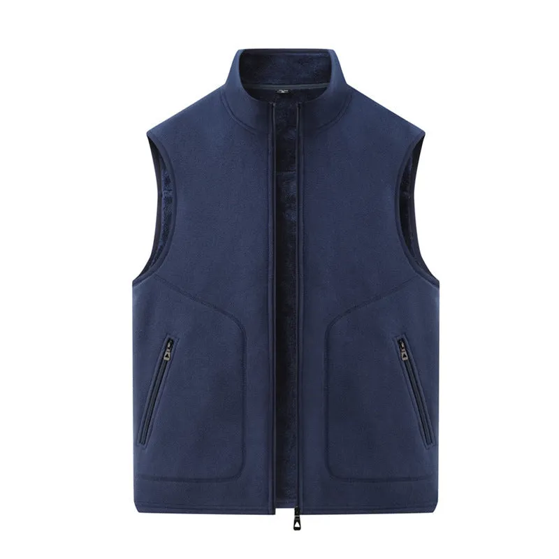 Fleece Outer & Sherpa-Lined Thermal Vest sold by Aha Selected product image thumbnail 5