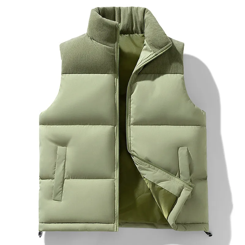 Men’s Two-Tone Polyfill Padded Vest sold by Aha Selected product image thumbnail 4
