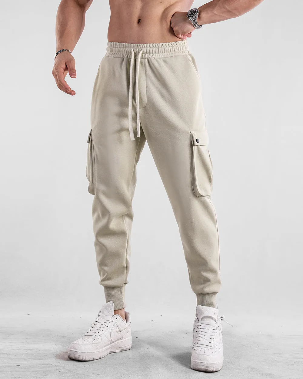 Tapered Fit All-Day Comfort Cargo Joggers sold by Aha Selected product image thumbnail 2