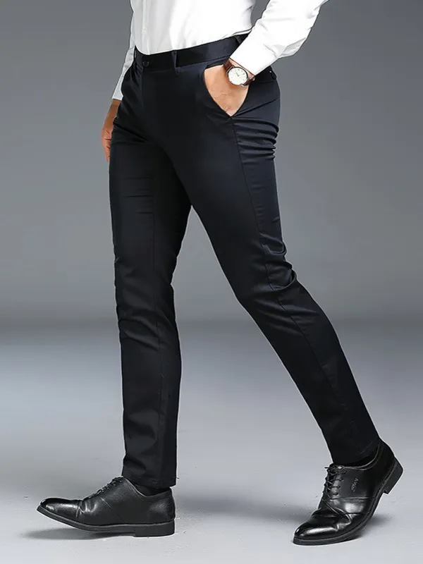 Men's Slim Fit Stretchy Chino Pants(Final Sale–No Return or Exchange) sold by Aha Selected