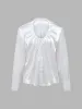 Adjustable Drawstring Round-Neck Loose Fit Blouse sold by Aha Selected