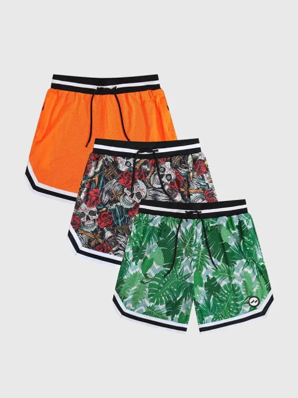 3-Pack Gym To Street Mesh 6" Short sold by Aha Selected