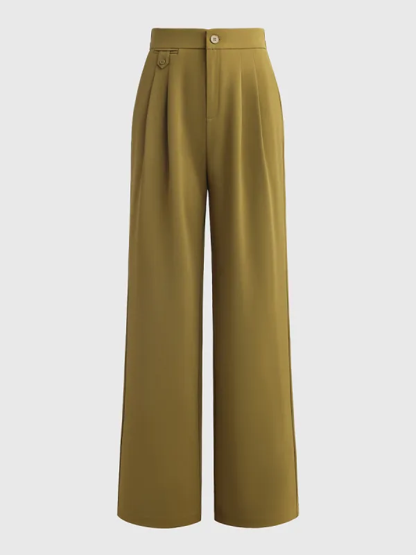 Comfy Wide-Leg Pants sold by Aha Selected