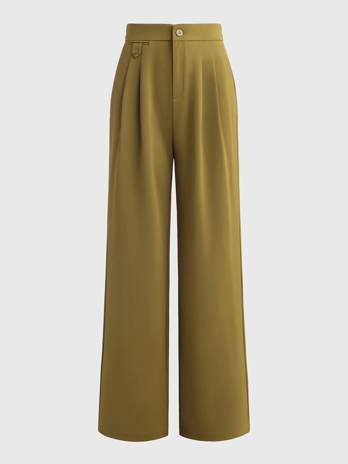Flowy High-Waisted Palazzo Wide-Leg Pants sold by Aha Selected product image thumbnail 2