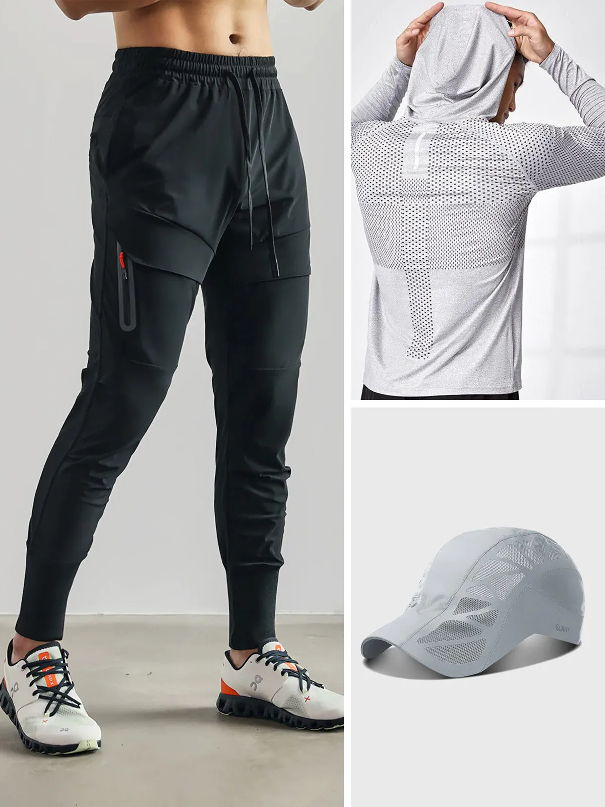 Performance Bestseller Look Hoodie Cap Jogger 3 Pcs sold by Aha Selected product image thumbnail 2
