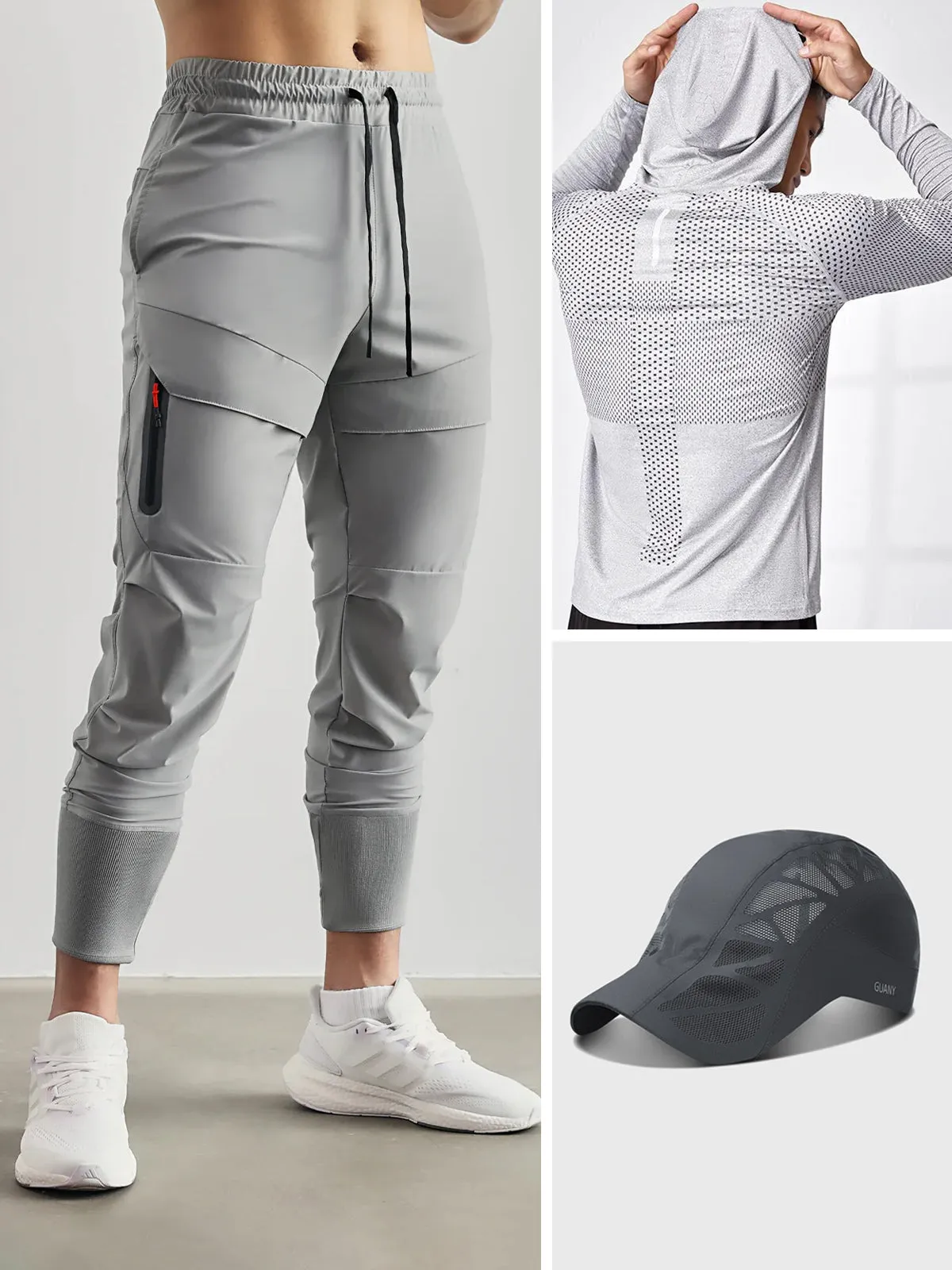 Performance Bestseller Look Hoodie Cap Jogger 3 Pcs sold by Aha Selected product image thumbnail 4