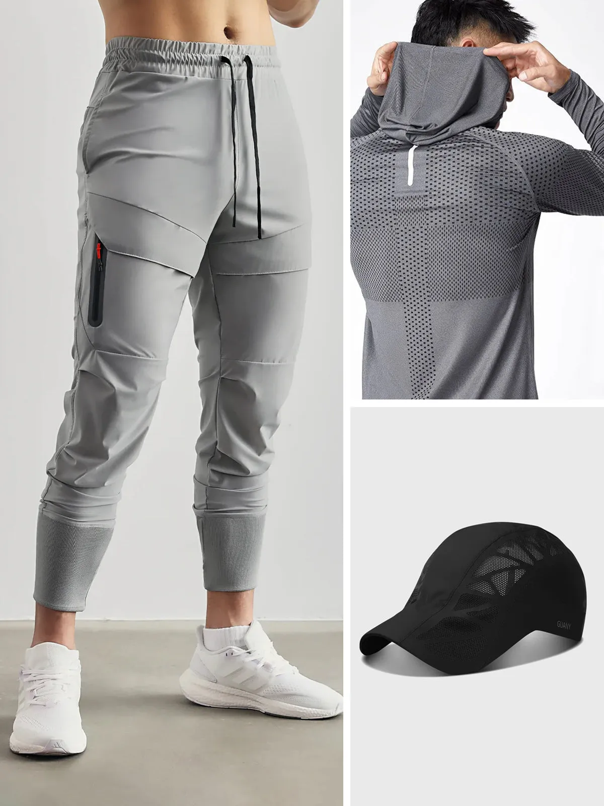 Performance Bestseller Look Hoodie Cap Jogger 3 Pcs sold by Aha Selected product image thumbnail 3