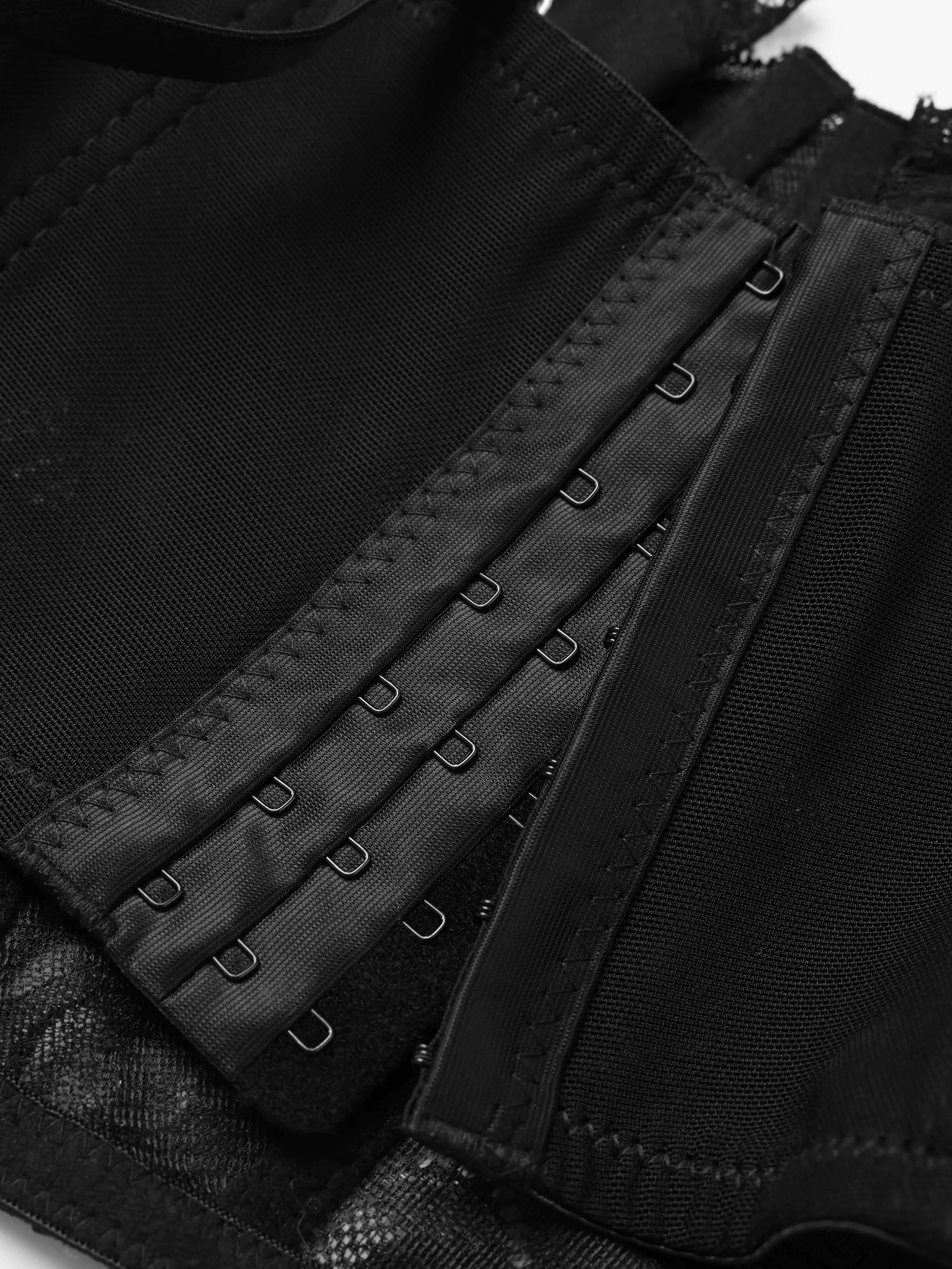 Lace Splicing Satin Longline Bra sold by Aha Selected product image thumbnail 3