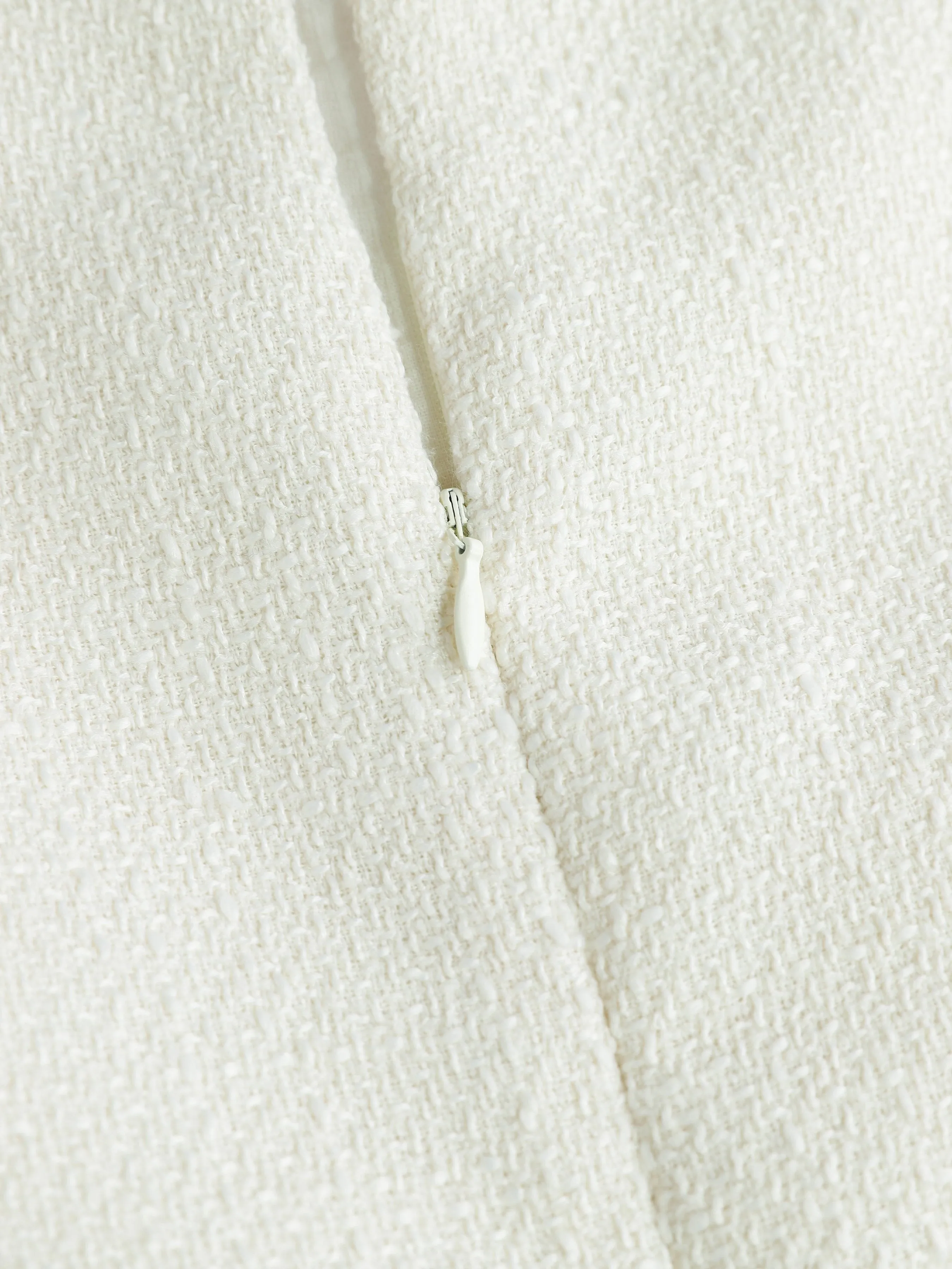 Simple Tweed A-Line Dress sold by Aha Selected product image thumbnail 5