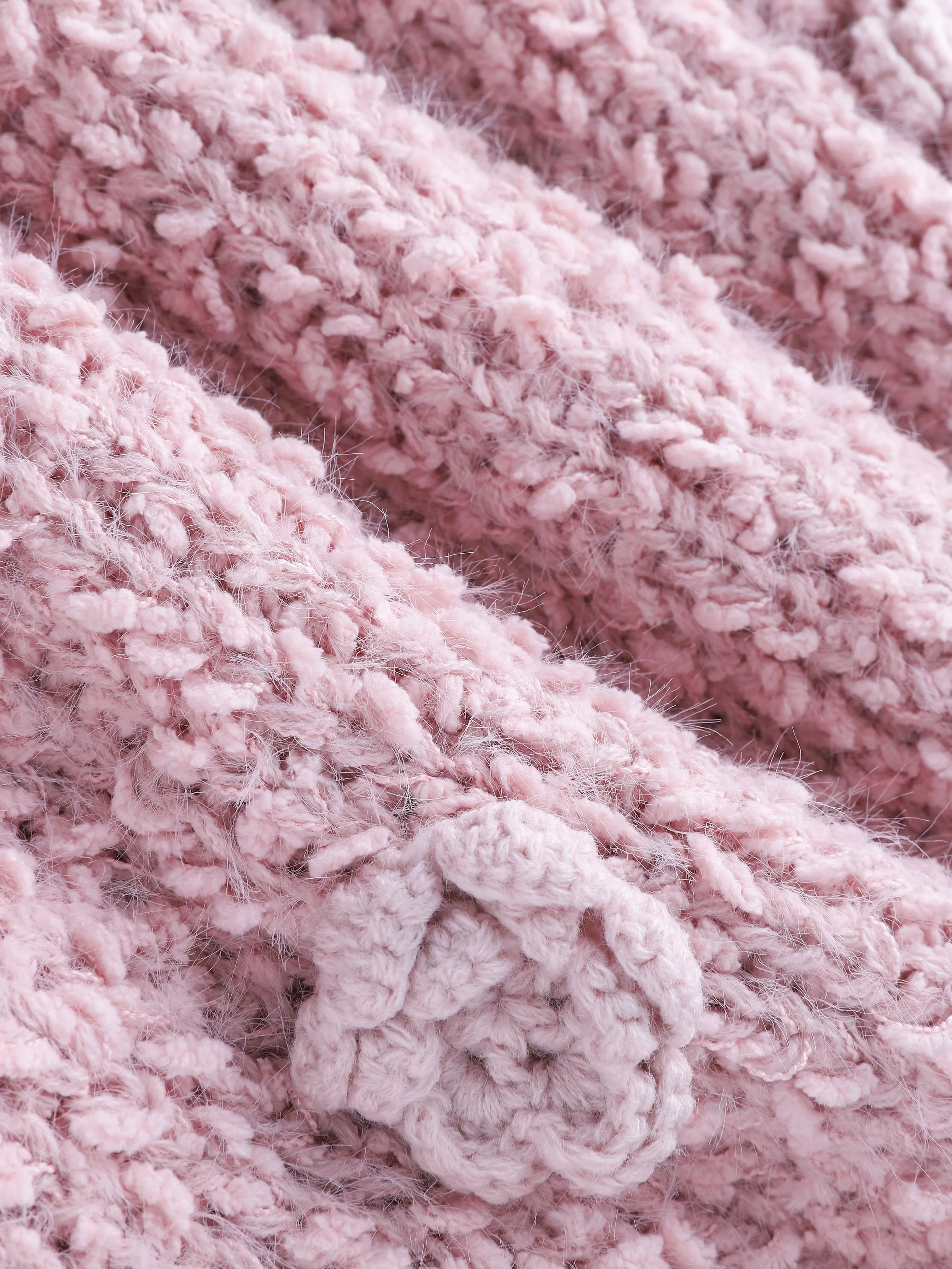 Women’s 3D Floral Embroidered Sweater sold by Aha Selected product image thumbnail 4