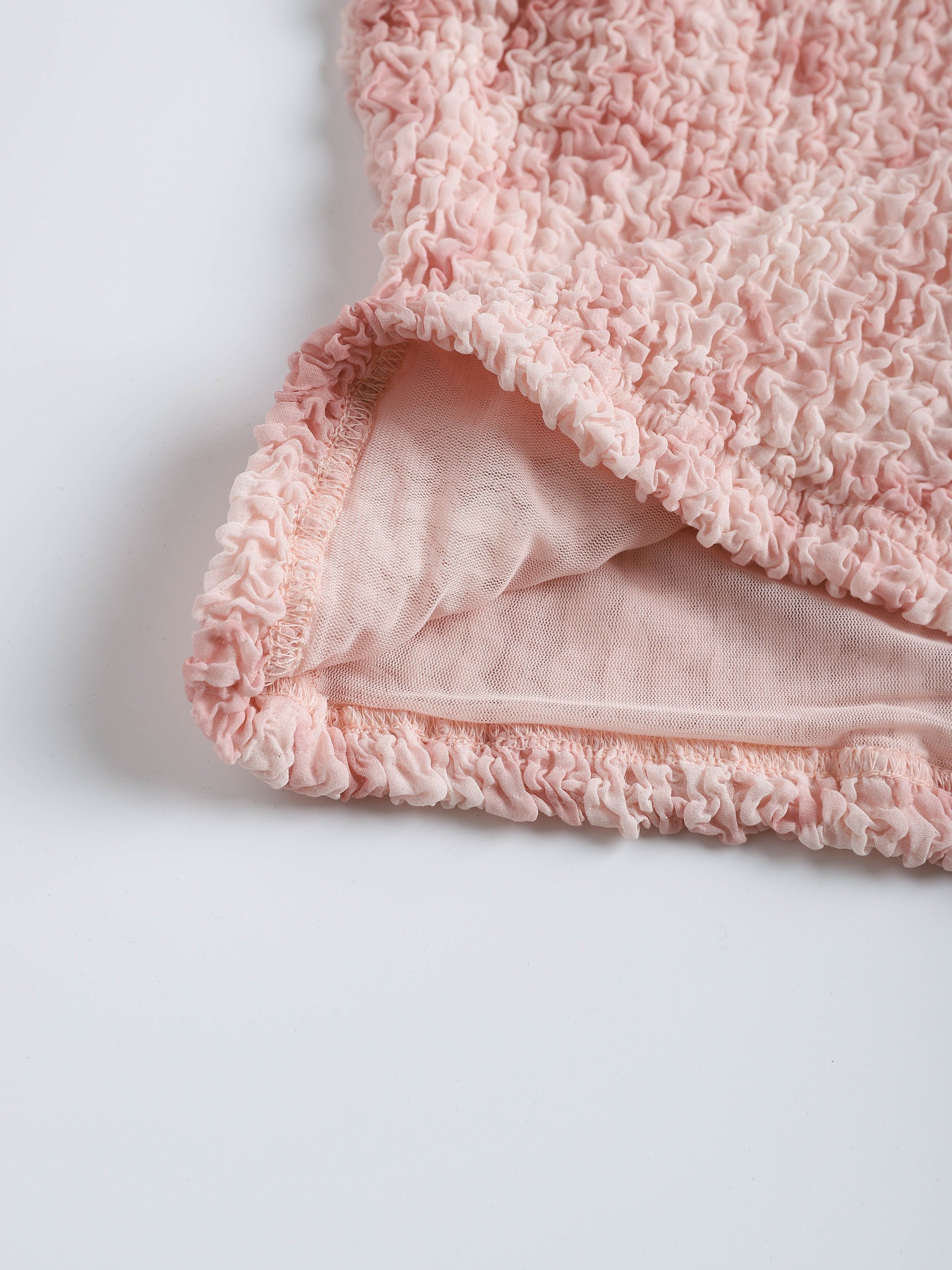 Stretchy Textured Tie-Dye Tank Top sold by Aha Selected product image thumbnail 4