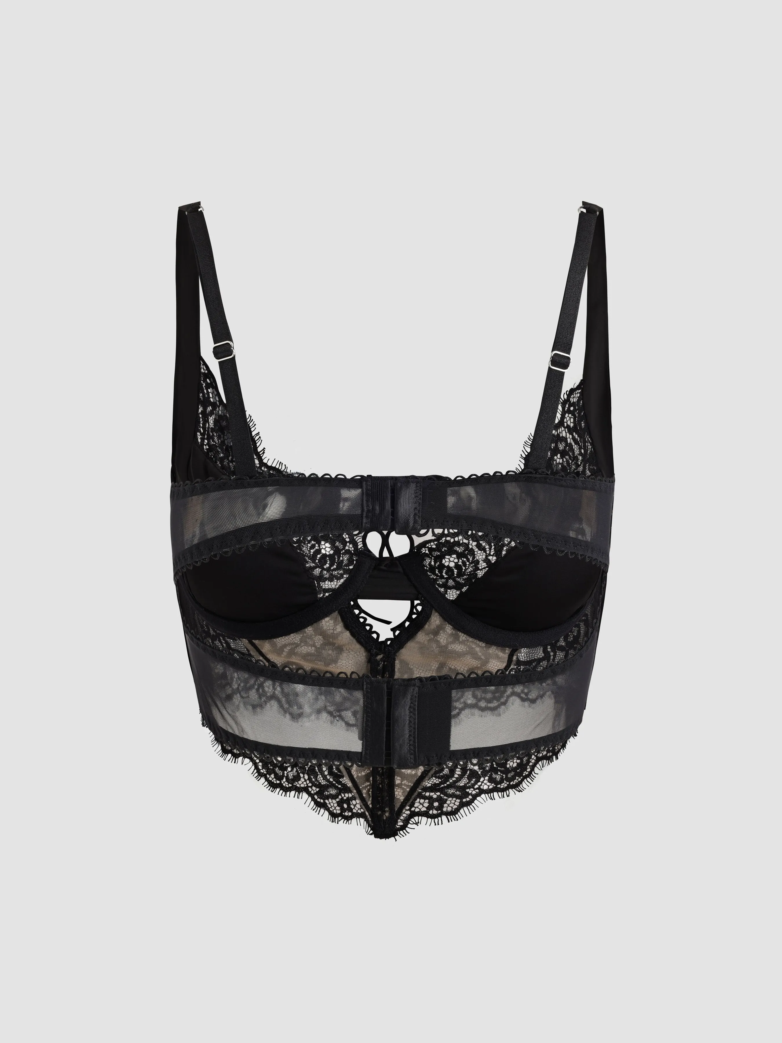 Lace Satin Bra sold by Aha Selected product image thumbnail 2