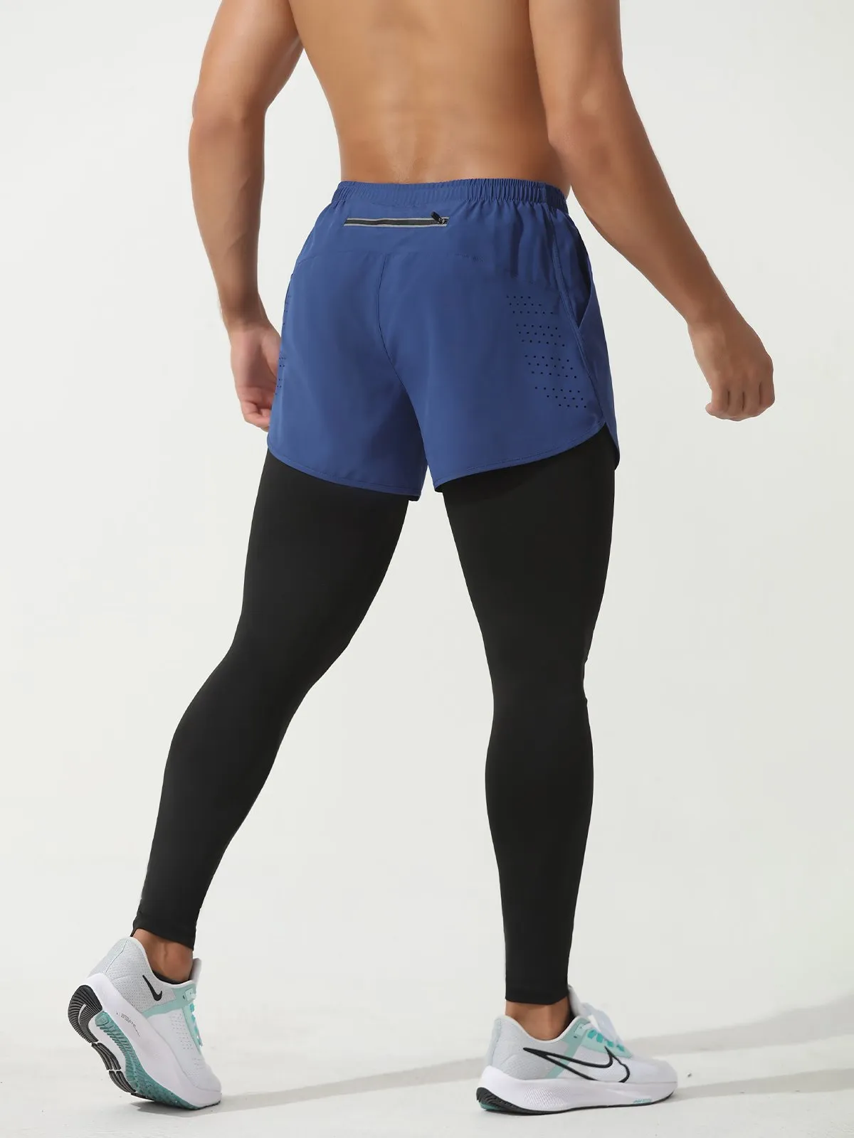 Interval Workout Pant 2 in 1 Compression Tight + Short Combo sold by Aha Selected product image thumbnail 3