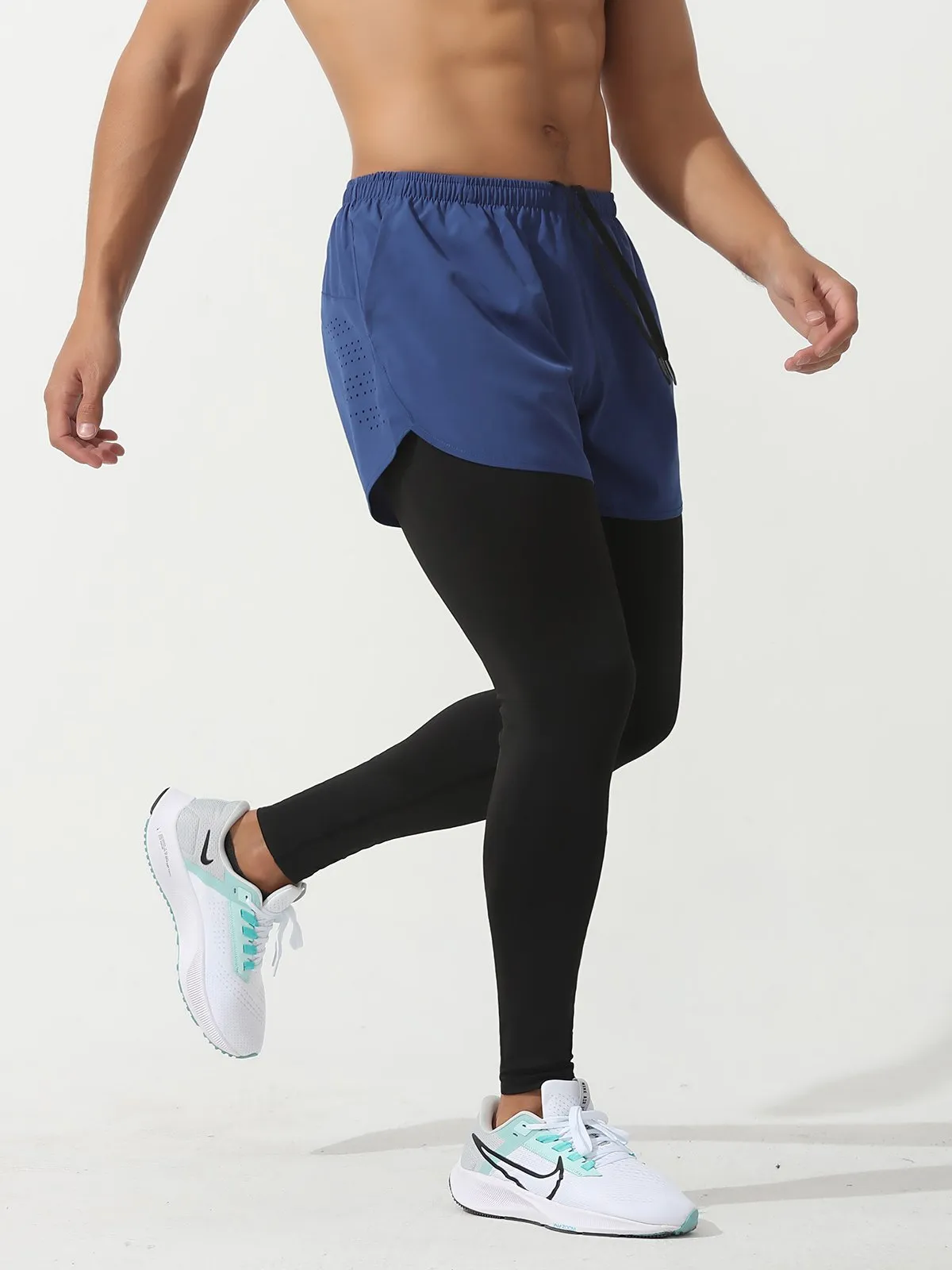 Interval Workout Pant 2 in 1 Compression Tight + Short Combo sold by Aha Selected product image thumbnail 4