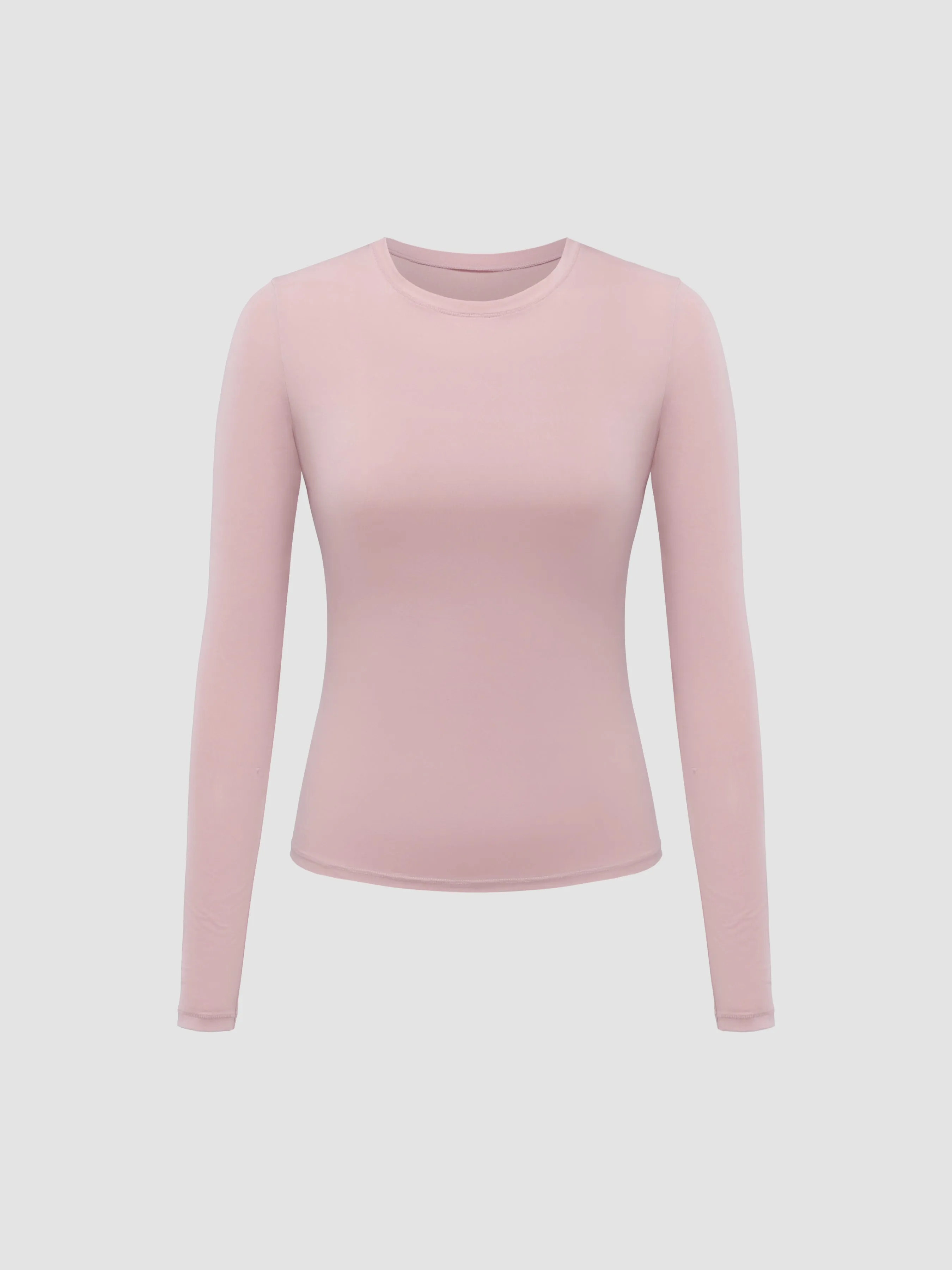 Women's Crew Neck Long Sleeve T-Shirt sold by Aha Selected