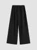 Relaxed Fit Jacquard Pocket Wide Leg Pants sold by Aha Selected