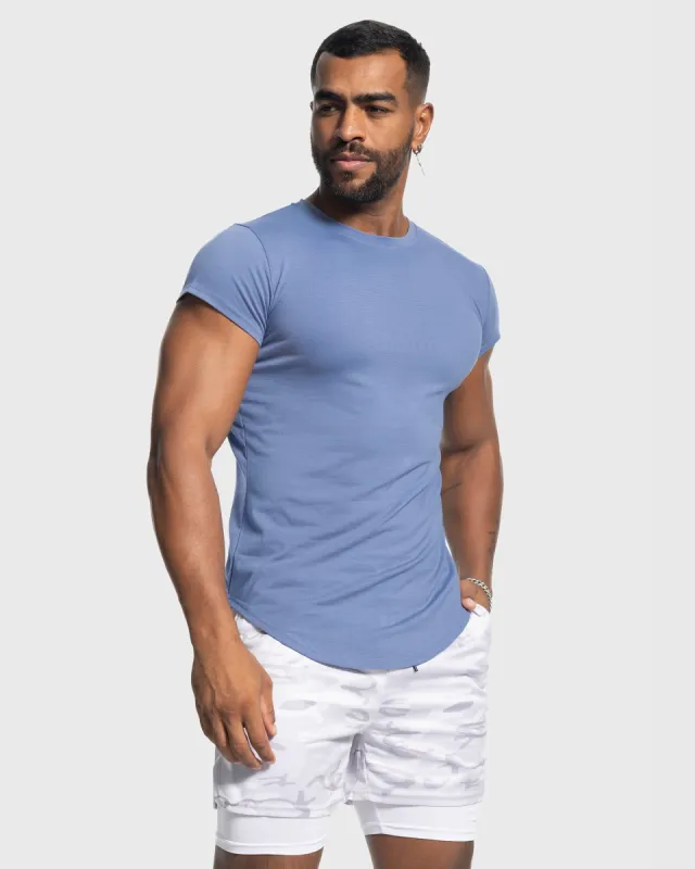 All Day Elite Cap Sleeve Muscle Fit T-Shirt sold by Aha Selected