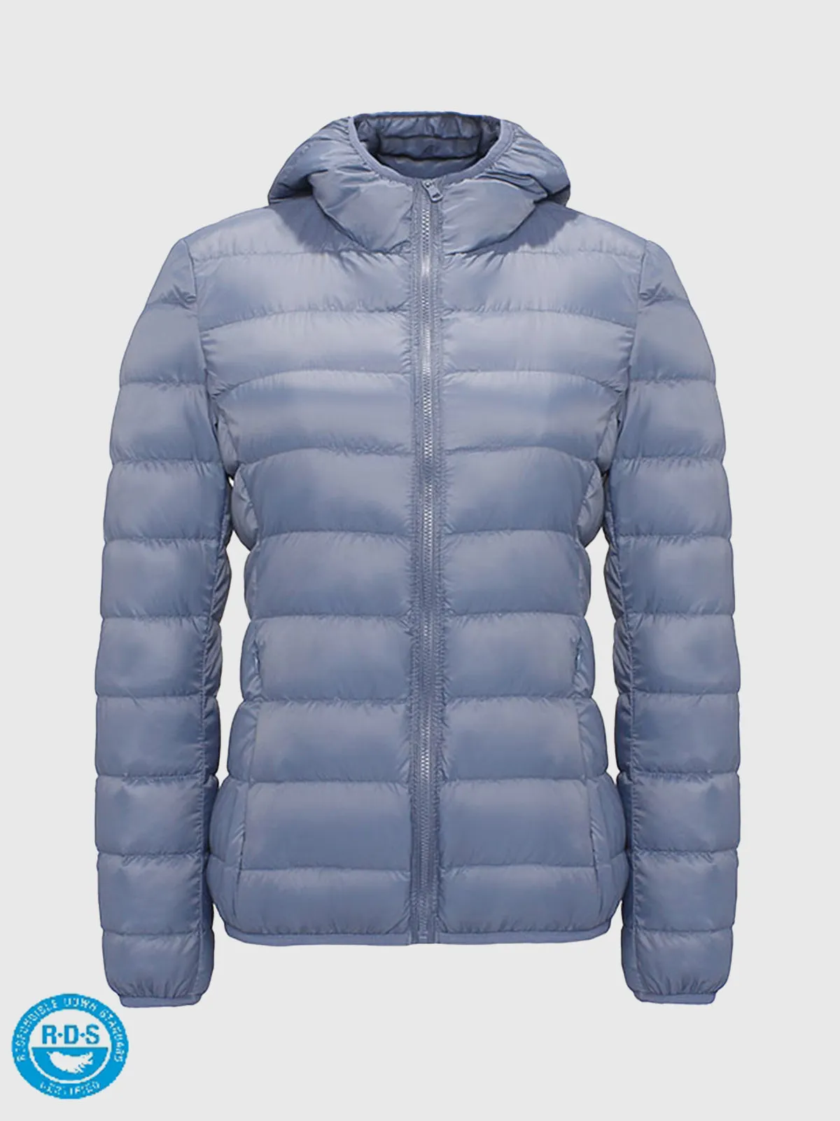 Featherweight Packable Down Puffer Hooded Jacket sold by Aha Selected product image thumbnail 5
