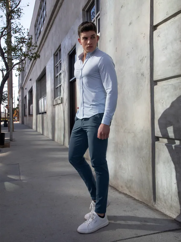 All Day Elite Performance Chino Pants - Tapered Slim Fit sold by Aha Selected
