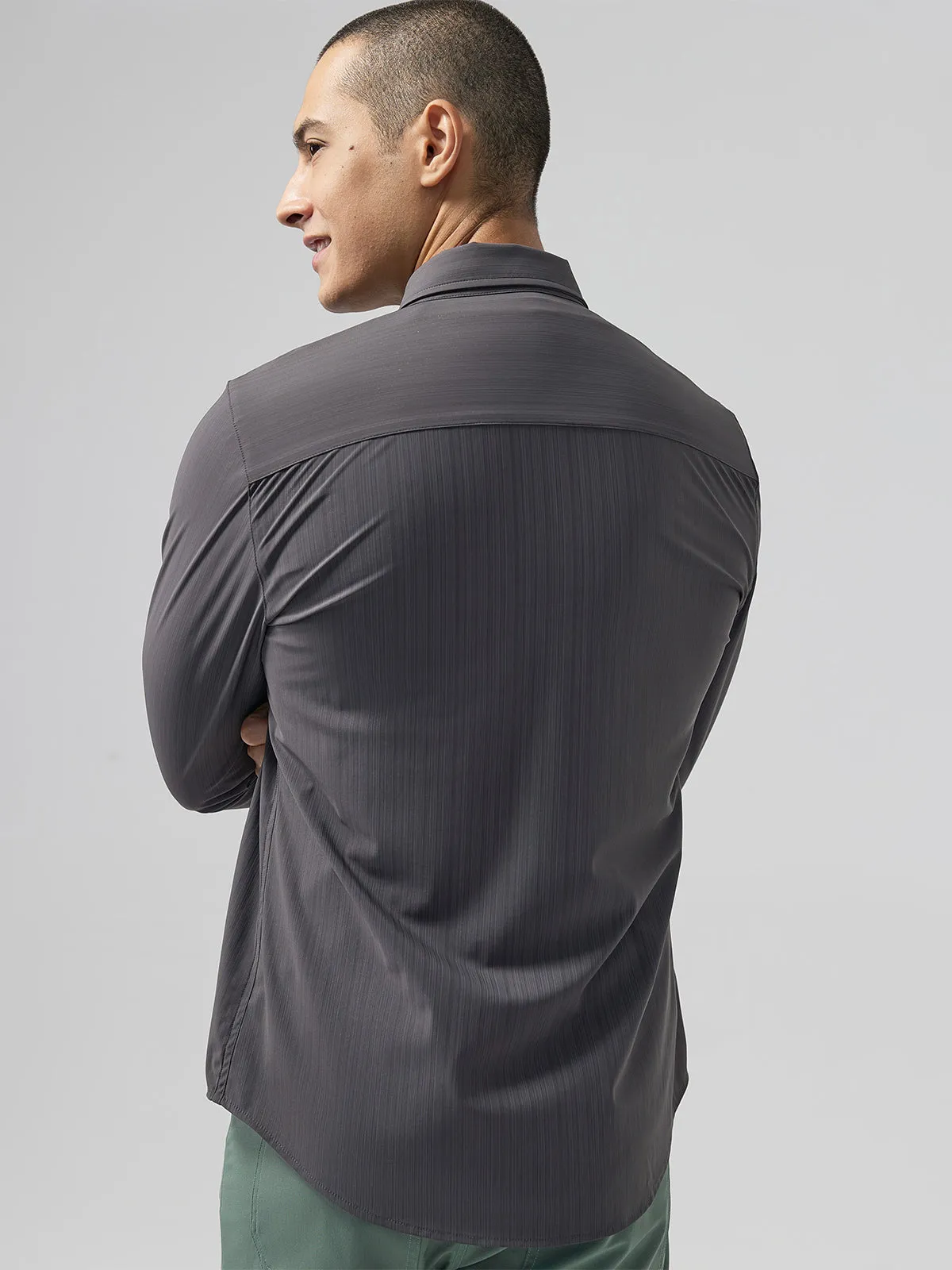 Commuter Performance Stylish Dress Shirt sold by Aha Selected product image thumbnail 3