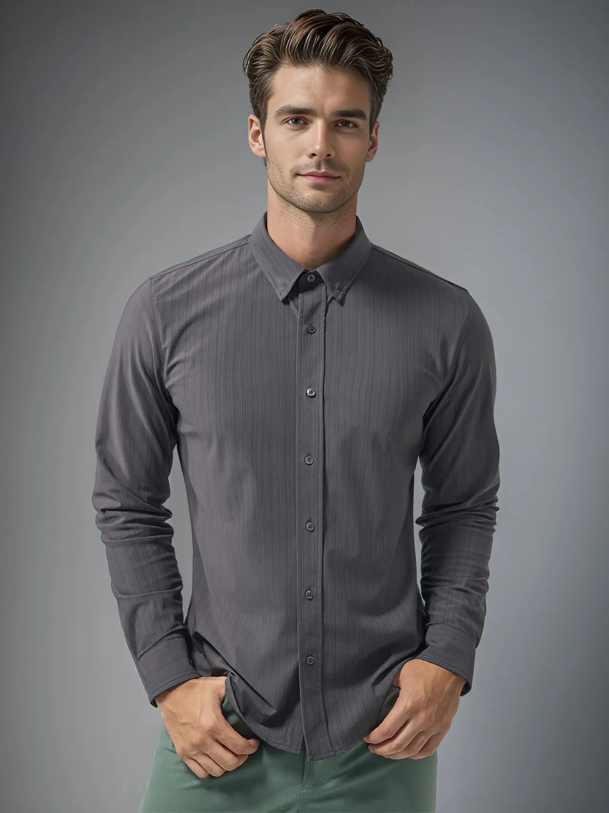 Commuter Performance Stylish Dress Shirt sold by Aha Selected product image thumbnail 4