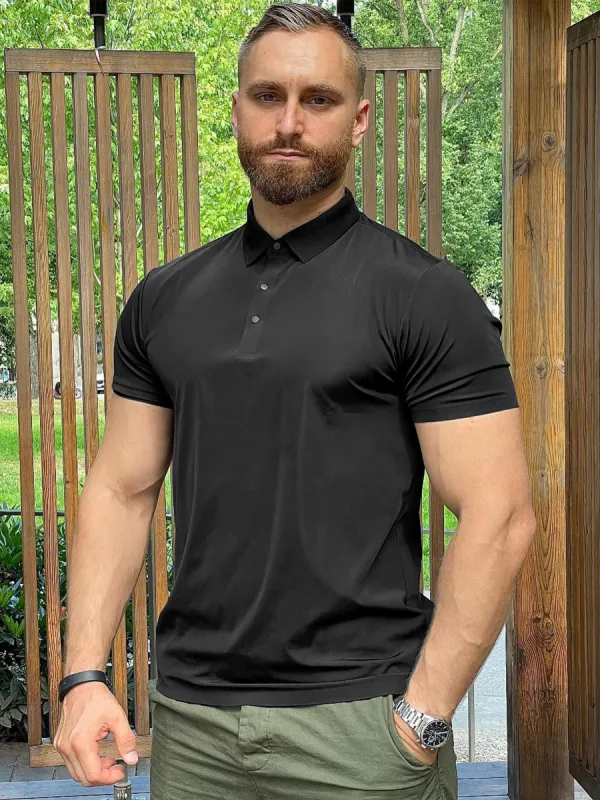 Stay Cool Performance Seamless Polo sold by Aha Selected