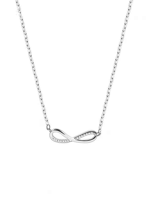 Möbius Strip Clavicle Necklace sold by Aha Selected