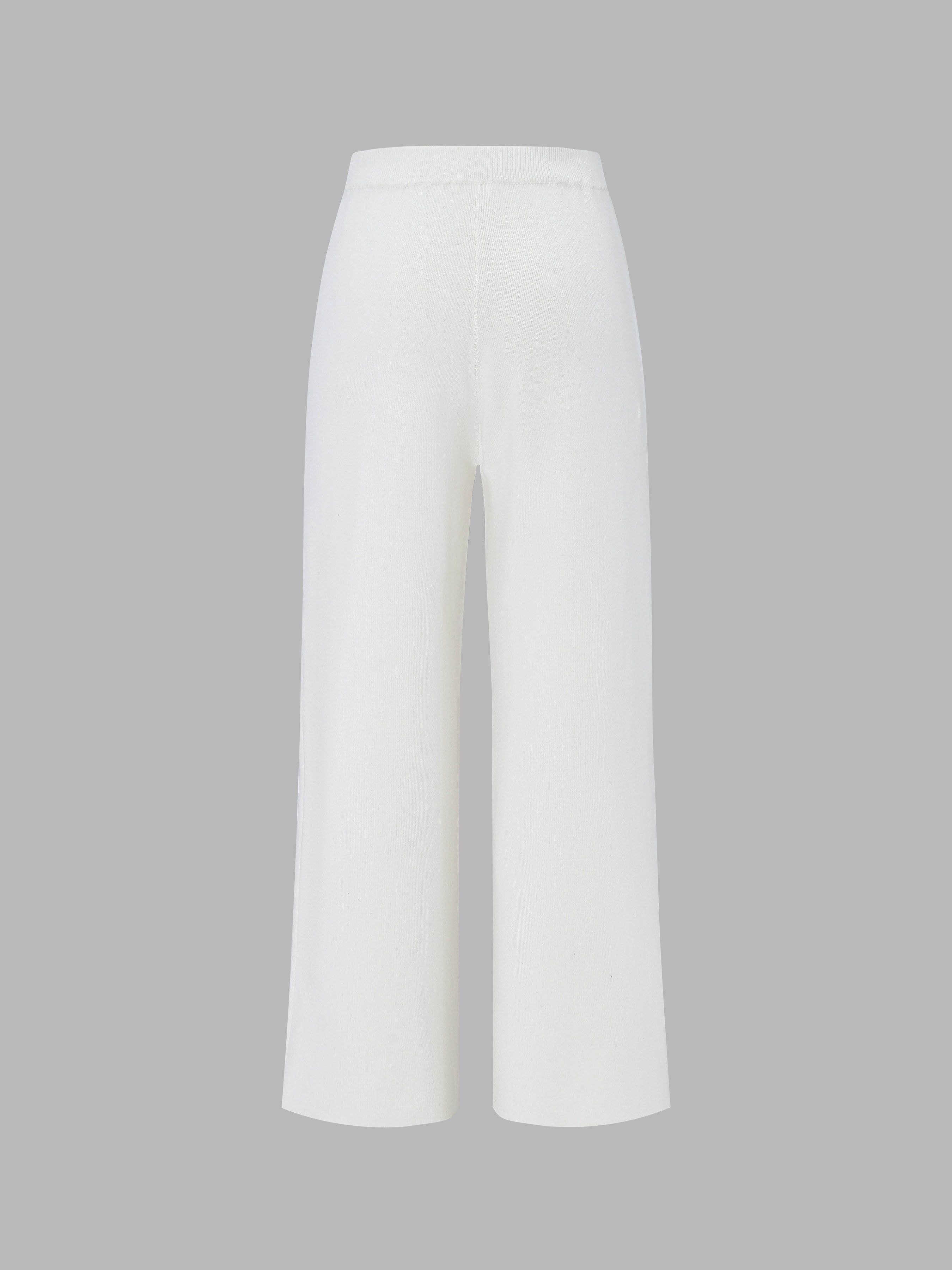 Relaxed Knit Wide Leg Pants sold by Aha Selected product image thumbnail 2