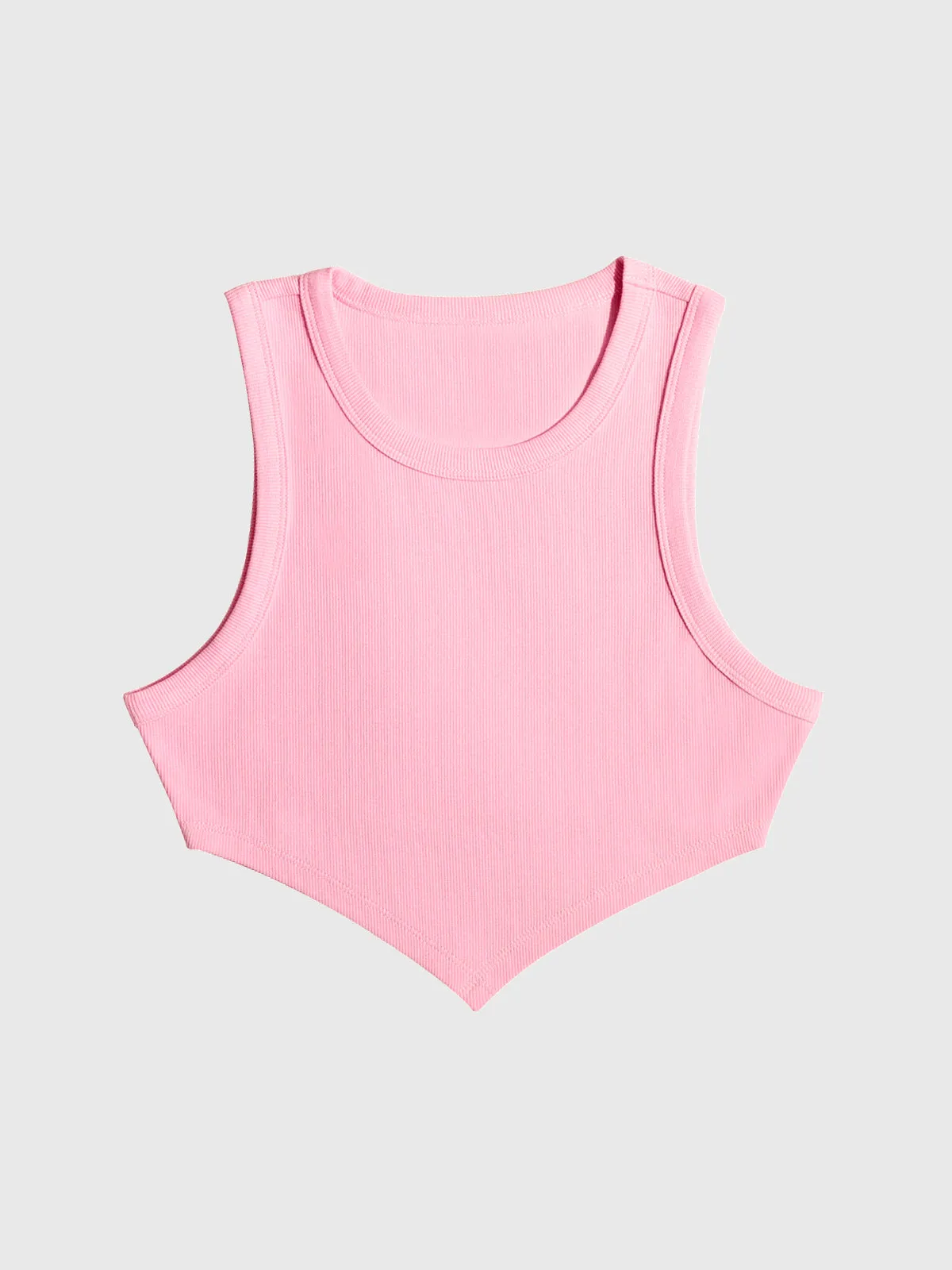 Sunshine Pointed Hem Tank sold by Aha Selected