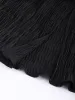 Solid Textured A-Line Midi Skirt sold by Aha Selected
