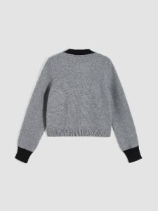 Women's Colorblock Pocket Cardigan sold by Aha Selected