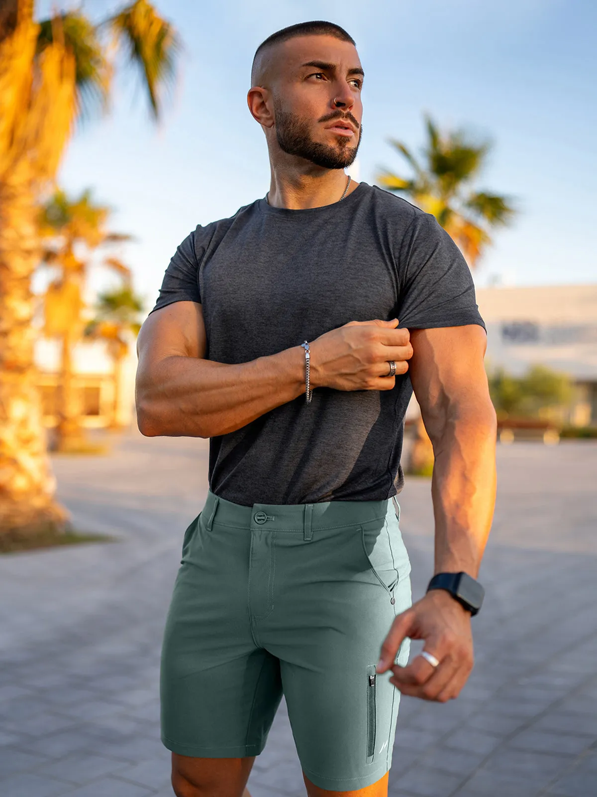 Softest Performance Stretch Tee Short Sleeve sold by Aha Selected