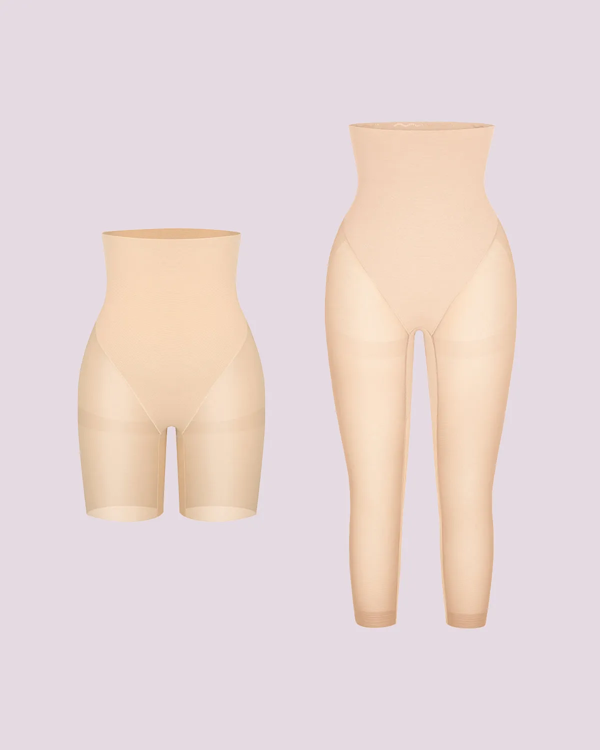 BOOT-YEAH™ MeshSmooth™ High-Waisted Mid Thigh Short + Capri sold by Shapellx product image thumbnail 5